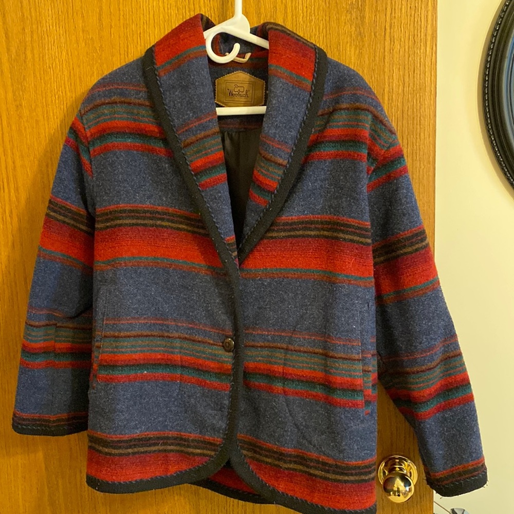 Woolrich Blanket Coat